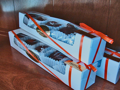 Wisteria Truffle Boxes